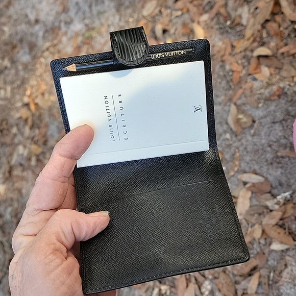 💯 Authentic LOUIS VUITTON Ecriture cardholder - Picture 3 of 16